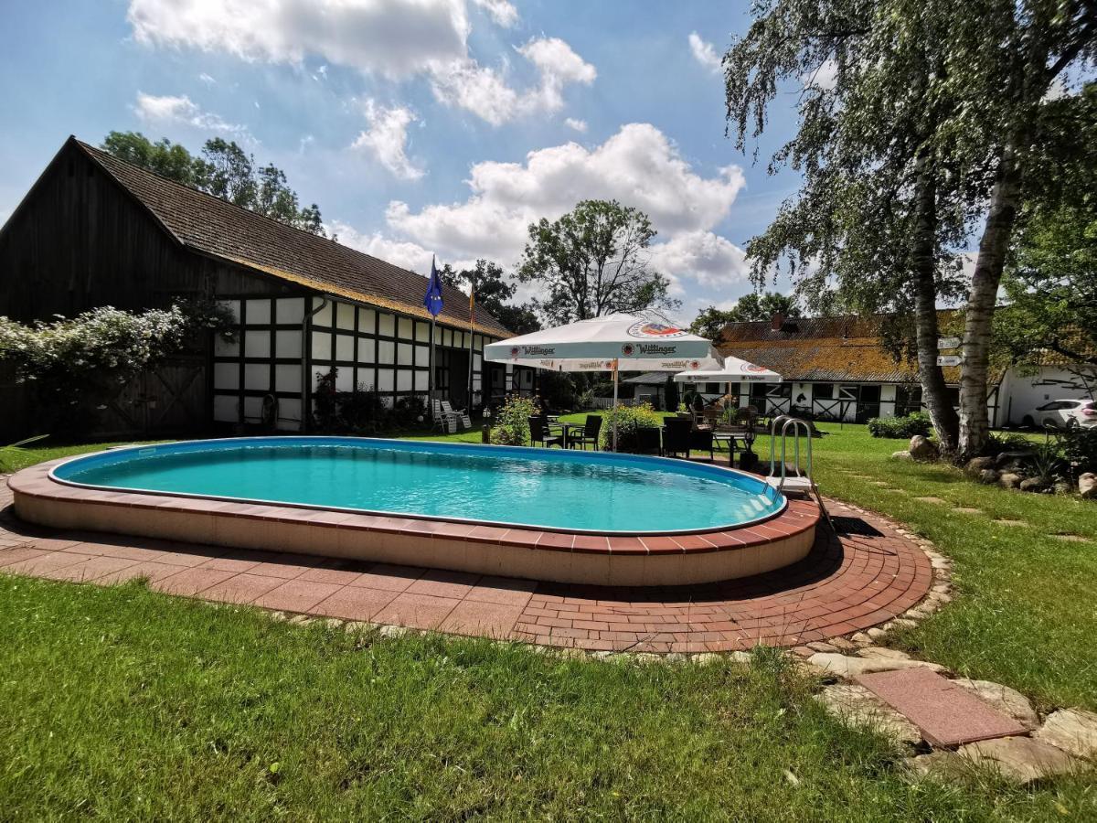 Landhotel Sonnenhof Im Wendland Clenze Exterior foto